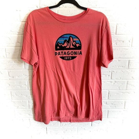 Patagonia Other - Patagonia Men’s Fitz Roy Scope Spiced Red T-Shirt Size Large